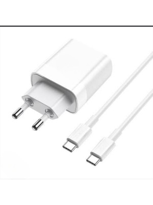 25W 3A Type-C Usb-C Yeni Nesil Giriş Şarj Aleti Seti Güvenli ve Hızlı Şarj