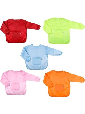 Nova Color Öğrenci Çalışma Boyama Önlüğü Pembe Renk 1 Adet