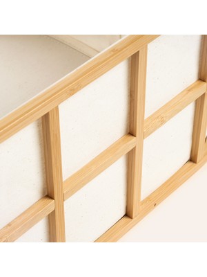 Dalı Bambu Sepet 32X23X20 cm Natural