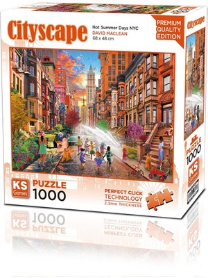 Puzzle 1000 Hot Summer Days Nyc