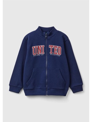 United Colors Of Benetton Erkek Lacivert Sweatshırt (Model Kodu: 224A3J70G5033 )