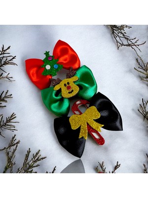 Yılbaşı Figürlü Kıstırmalı Toka Seti