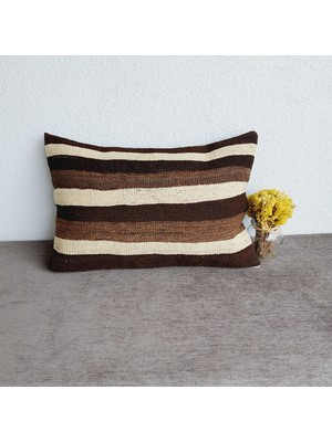 El Dokuma Kilim Kırlent Kılıfı  40X60 cm