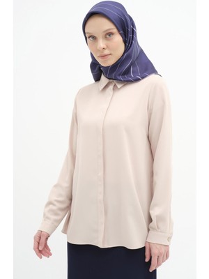 Tuğba Kadın / Kız Bej Gömlek (Model Kodu: 242GO9008STB.1 )