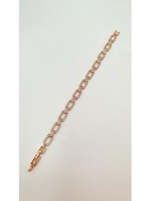 Rose Gold Kuyum Model Vip Bileklik