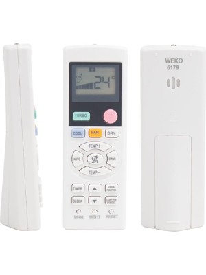 Weko Sigma YR HD06 0010401511G - E.C.A. Spylos ESA1312A100K - Wiesmann 200 S/HE - Haier HA 0361 Klima Kumandası