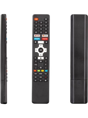 Weko Next YE 32020GG4 - Vivax 43UHD10K - Conti CT32AN100H Netflix-Youtube-Prime Video-Google Play Tuşlu Android Ses Komutsuz Lcd Led Tv Kumandası