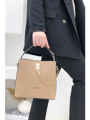 Armine 222 Kadın Lazer Baskılı El & Omuz Çantası