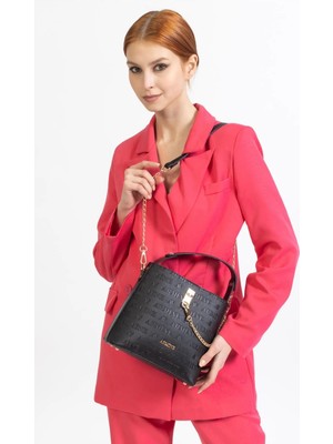 Armine 222 Kadın Lazer Baskılı El & Omuz Çantası