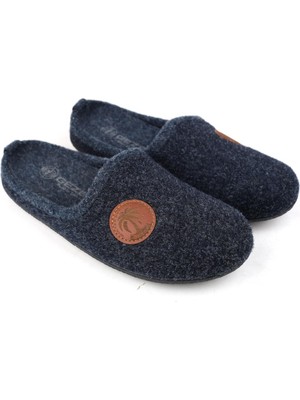 Gezer 14629 Erkek Keçe Rahat Taban Ev Halı Misafir Terliği