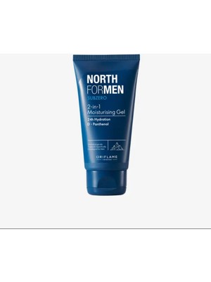 Oriflame North For Men Subzero 2'si 1 Arada Nemlendirici Jel 24 Saat Nemlendirme Özelliğiyle
