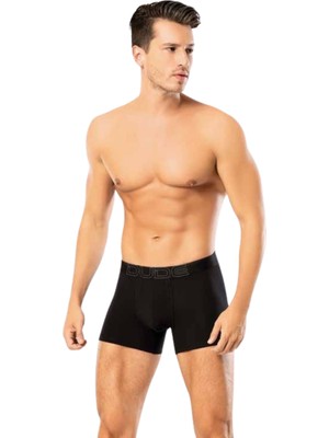 Looksense Erkek Dude 2 Li Düz ve Desenli Likralı Boxer 1404