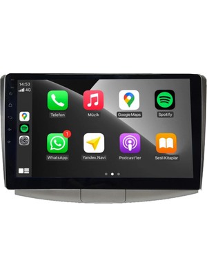 SmartGO Volkswagen Passat B6 B7 2007-2010 8+128 GB Android Carplay Multimedya Sistemi  Wİ-Fİ (Yazılımsal)