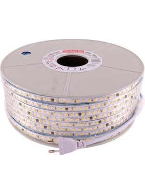 Ack 120 LED 4000K Dış Mekan Şerit LED IP65 (220V)