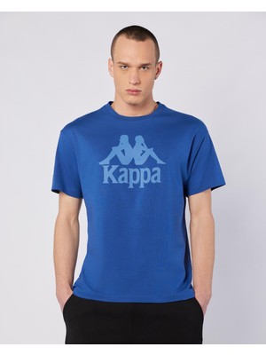 Kappa Comforted Erkek Mavi Regular Fit Tişört