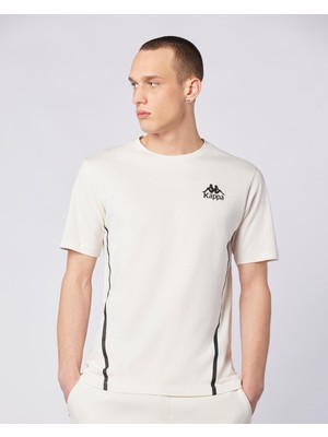 Fabio Tee Erkek Ekru  Regular Fit Tişört