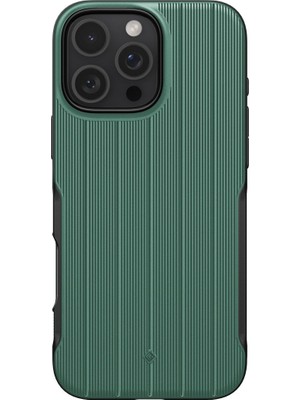 Spigen Caseology iPhone 16 Pro Max ile Uyumlu MagSafe Kılıf Dual Grip Mag Jade Green - ACS08051