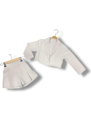 Kız Çocuk Ceket+Şort Takım CK50447