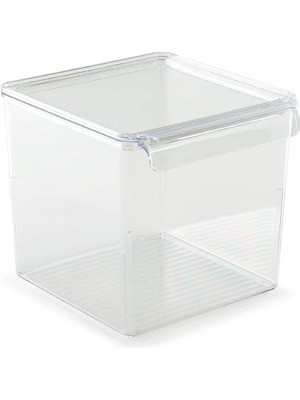 Storemax M-E73-10-16 Kapaklı Küp Düzenleyici, Şeffaf