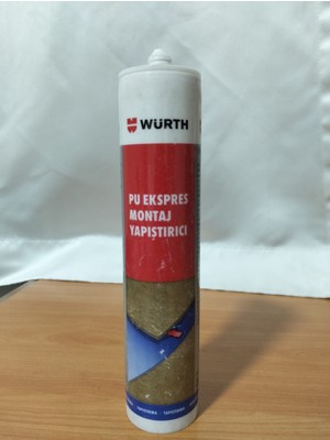 Würth PU Ekspres Montaj Yapıştırıcı 310 ml Hızlı Uygulama Özelliği ile Güçlü Yapıştırma