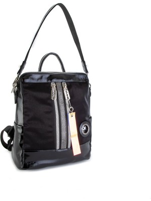 Kalın Fermuar Detaylı Nas Sırt Çantası