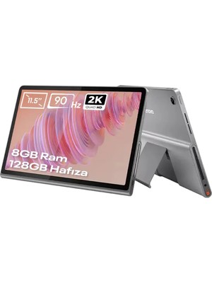Lenovo Tab Plus 11.5 inç 90Hz 2K QHD 8GB Ram 128GB Hafıza Luna Gri Tablet (ZAE00032TR)
