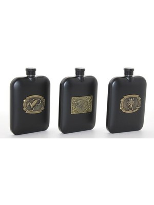 Delta Online Paslanmaz Çelik Kabartmalı Tekli 6 Oz Matara