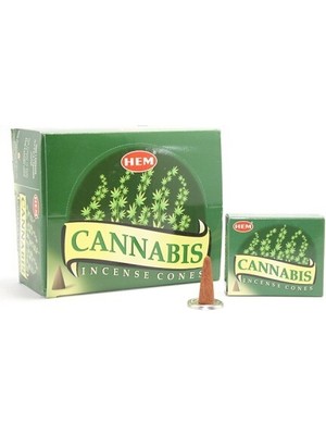 Cannabis Aromalı Konik Tütsü