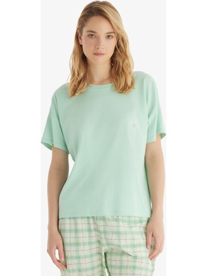 Blackspade Kadın T-Shirt 60547 - Açık Turkuaz