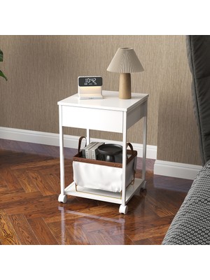 Multi Çekmeceli Keson - Beyaz 40 x 40 x 60  cm