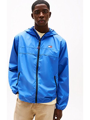 Tommy Hilfiger Tjm Lw Chıcago Jacket Erkek Regular Kalıp Mavi Dokuma Cepli Günlük Stil