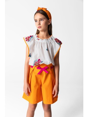 Lia Lea Bg Store Kız Çocuk Beyaz Bluz