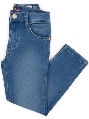 U.S. Polo Assn. Kız Çocuk Mavi Jean 50246592-DN0022