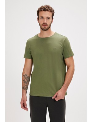 Bad Bear Solid Yeşil Basic Erkek Tişört