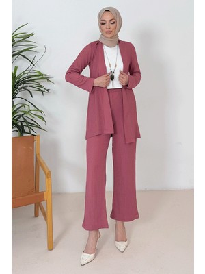 Aser Bürümcük Üçlü Takım 1363 - Gül Kurusu