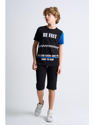 Alexandergardı Baskılı Çocuk T-Shirt-Şort Ikili Takım