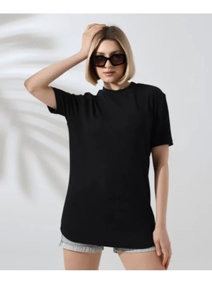 Narnuga Unisex Bisiklet Yaka Slim Fit Tshirt