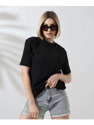 Narnuga Unisex Bisiklet Yaka Slim Fit Tshirt