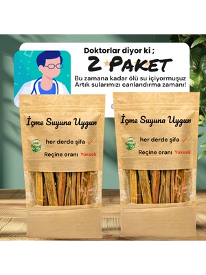 Semgiller Organik Çam Çırası 2 Paket İçme Suyuna Özel