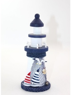 Acornbella Ahşap Marin Deniz Feneri Model 5