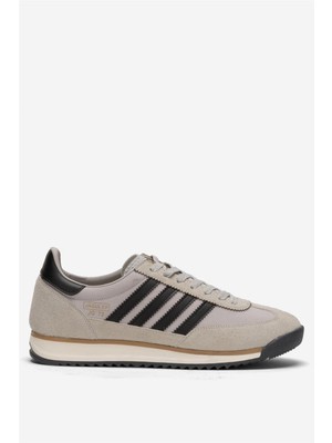 Erkek Günlük Rahat Taban Yumuşak Hafif Sneaker Bağcıklı Spor Ayakkabı  Buz - Siyah