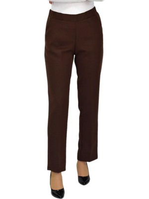 Kadın Kumaş Pantolon Kemer Lastikli BGL-ST04320