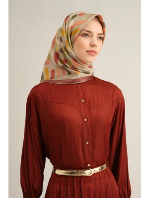 Armine 2025  Ilkbahar - Yaz - Dj Saf Ipek Eşarp  ( SURA)-9341