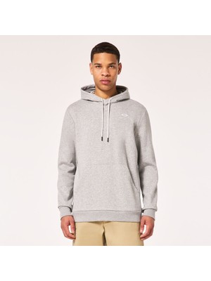 Oakley Relax Pullover 2.0 Erkek Kapüşonlu Sweatshirt Gri Melanj Yumuşak Kumaşla Rahat Kullanım