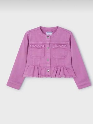 Mayoral Kız Çocuk Denim Ceket 3473