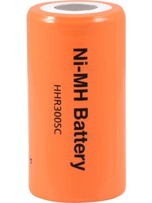 Panasonic BK-300SCPA27  - HHR-30SCPA27 - 1.2V 3050 mAh - SC - Ni-Mh Şarjlı Pil - PVC Model