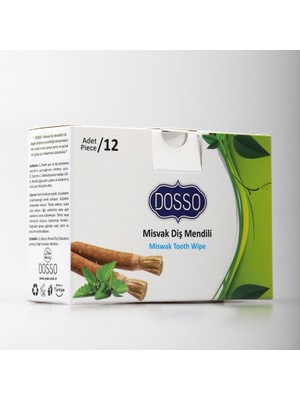 Dosso Misvak Diş Mendili Mentol