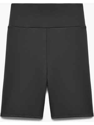 Koton Yüksek Bel Slim Fit Biker Spor Tayt