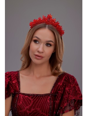 Simay Aksesuar ST835 Gelin,kına,nişan Tacı