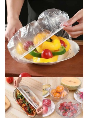 Tabak Bonesi 100 Adet Tazeliği Koruyan Tabak Bonesi